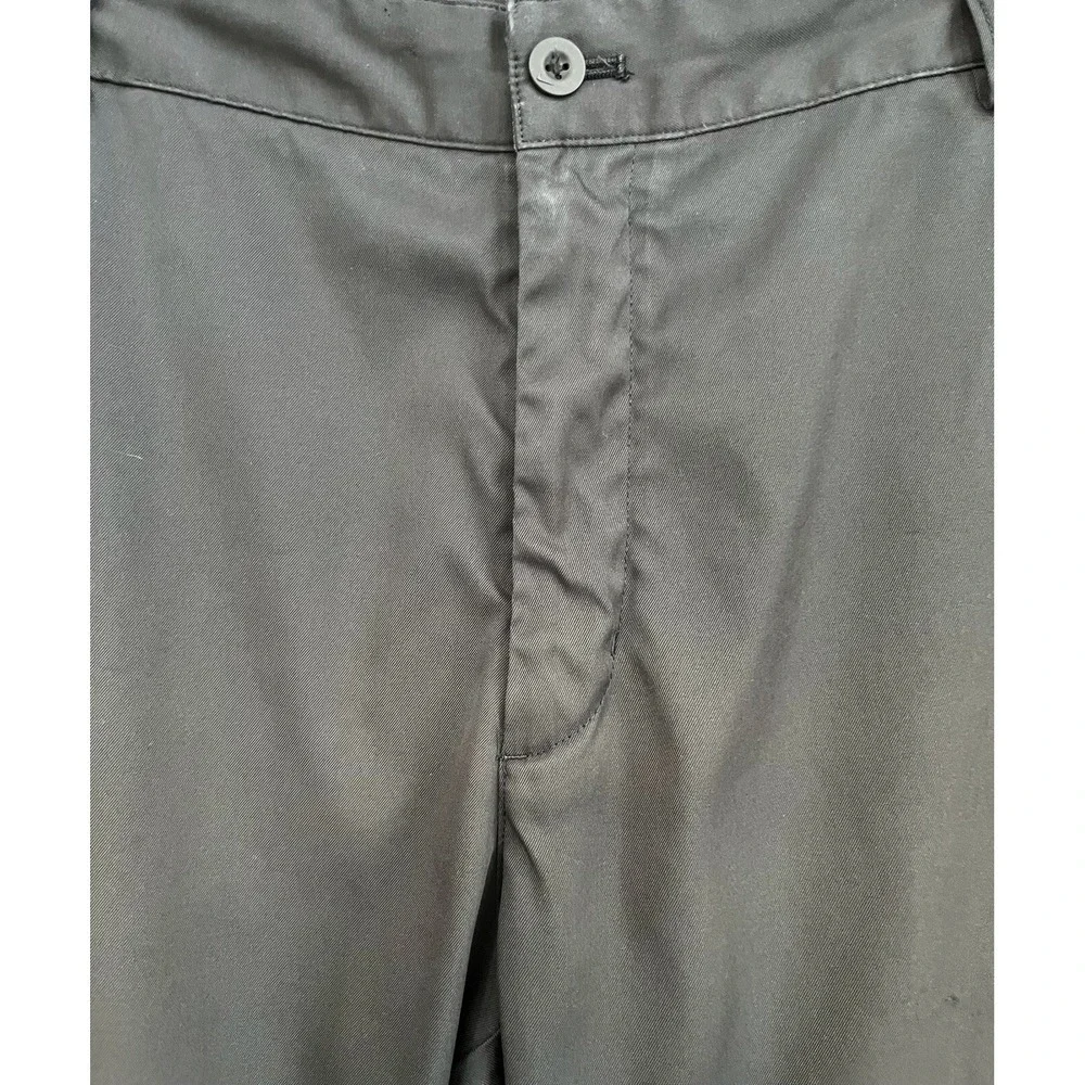 Nike Golf Pants Men's 36x32 Black Dri-FIT Flat Front Performance Stretch